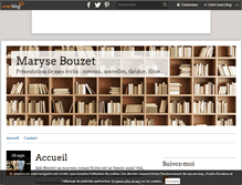 Tablet Screenshot of maryse.bouzet.over-blog.com
