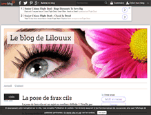 Tablet Screenshot of belleza.over-blog.com