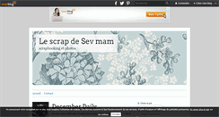 Desktop Screenshot of le-scrap-de-sev-mam.over-blog.com