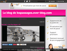 Tablet Screenshot of lespassages.over-blog.com