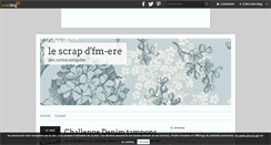 Desktop Screenshot of lescrap-fm-ere.over-blog.fr