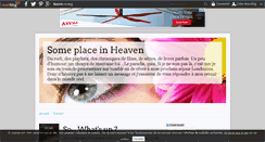 Desktop Screenshot of angelfr.over-blog.com