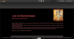 Desktop Screenshot of lesenchanteresses.over-blog.com