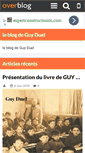 Mobile Screenshot of guyduel.over-blog.com