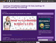 Tablet Screenshot of camfrog18.over-blog.com