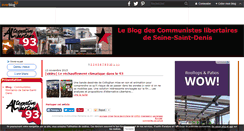 Desktop Screenshot of libertaires93.over-blog.com