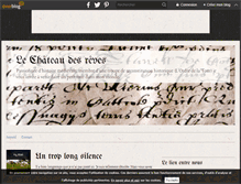 Tablet Screenshot of lechateaudesreves.over-blog.com
