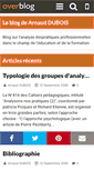 Mobile Screenshot of analysedespratiques.over-blog.com