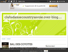 Tablet Screenshot of clubsdansecountrysavoie.over-blog.com
