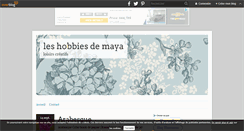 Desktop Screenshot of leshobbiesdemaya.over-blog.com