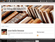 Tablet Screenshot of cindy75.over-blog.com