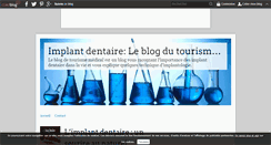 Desktop Screenshot of implant-dentaire.over-blog.com