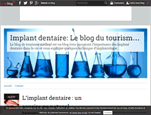 Tablet Screenshot of implant-dentaire.over-blog.com