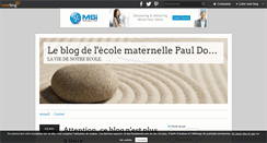 Desktop Screenshot of materpauldoumer.over-blog.com