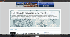 Desktop Screenshot of magasin-alternatif.over-blog.com