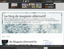 Tablet Screenshot of magasin-alternatif.over-blog.com