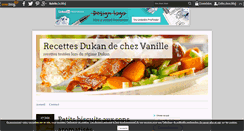 Desktop Screenshot of chez-vanille.over-blog.com