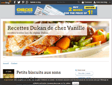 Tablet Screenshot of chez-vanille.over-blog.com
