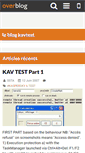 Mobile Screenshot of kavtest.over-blog.com