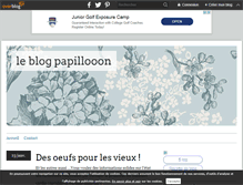 Tablet Screenshot of papillooon.over-blog.com