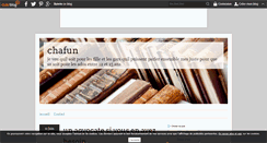 Desktop Screenshot of chatfun.over-blog.com