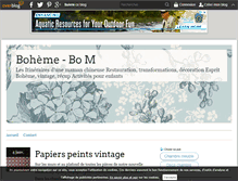 Tablet Screenshot of galeriebo-m.over-blog.com