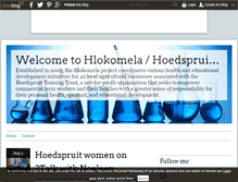 Tablet Screenshot of hlokomela.over-blog.com