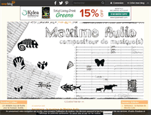 Tablet Screenshot of maxime.aulio.over-blog.com