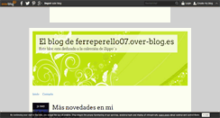 Desktop Screenshot of ferreperello07.over-blog.es