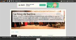 Desktop Screenshot of barlive.over-blog.com