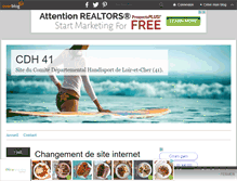 Tablet Screenshot of cdh41.over-blog.fr