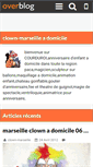 Mobile Screenshot of clown-marseille.over-blog.com