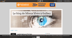 Desktop Screenshot of mieuxvivreagolbey.over-blog.com