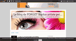 Desktop Screenshot of forget.sophie.artiste.peintre.over-blog.com