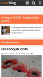 Mobile Screenshot of forget.sophie.artiste.peintre.over-blog.com