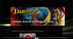 Desktop Screenshot of damien59.over-blog.fr