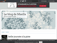 Tablet Screenshot of maella.over-blog.fr