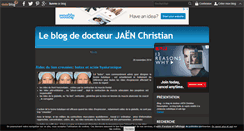 Desktop Screenshot of docteur-christian-jaen.over-blog.com