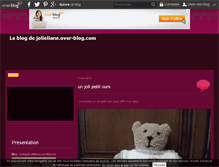 Tablet Screenshot of jolieliane.over-blog.com