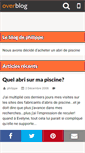 Mobile Screenshot of mon-abri-de-piscine.over-blog.com