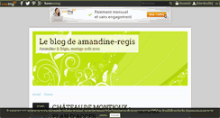 Desktop Screenshot of amandine-regis.over-blog.fr