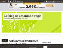 Tablet Screenshot of amandine-regis.over-blog.fr