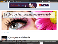 Tablet Screenshot of feeriquemanucure.over-blog.fr