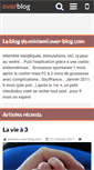 Mobile Screenshot of miniami.over-blog.com