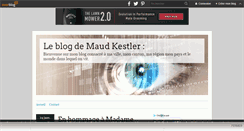 Desktop Screenshot of maudkestler.over-blog.com