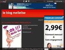 Tablet Screenshot of mellelise.over-blog.com
