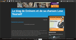 Desktop Screenshot of eminemlooseyourself.over-blog.com
