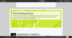Desktop Screenshot of planeta-deportivo.over-blog.es