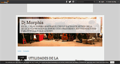 Desktop Screenshot of morphis-dj.over-blog.es