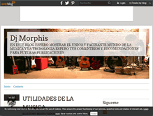 Tablet Screenshot of morphis-dj.over-blog.es
